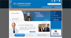 Desktop Screenshot of cameroncooke.com.au